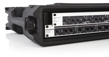 Gator 2U, 19" Deep Molded Audio Rack Case
