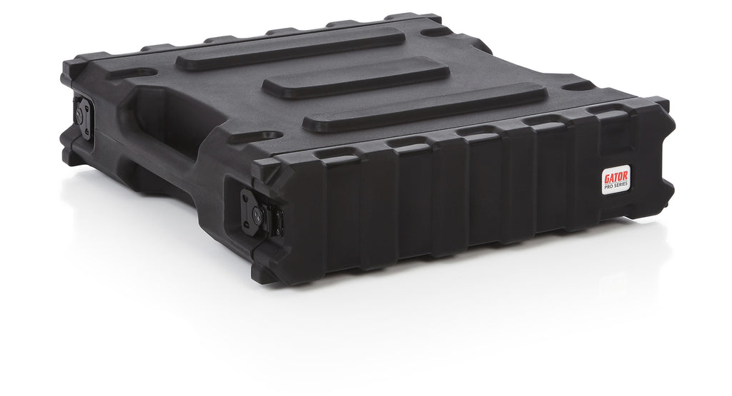 Gator 2U, 19" Deep Molded Audio Rack Case