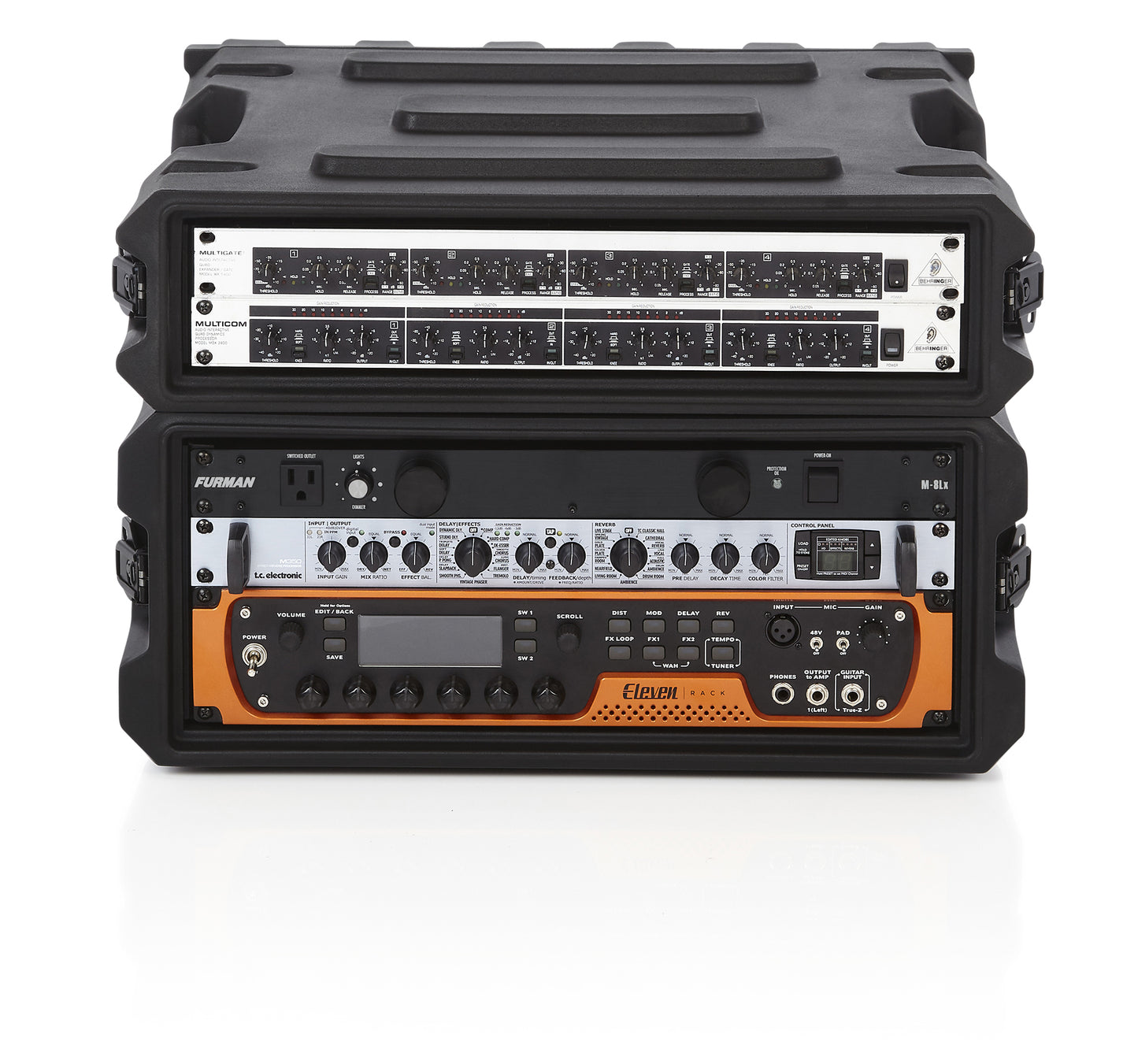 Gator 4U, 19" Deep Molded Audio Rack Case