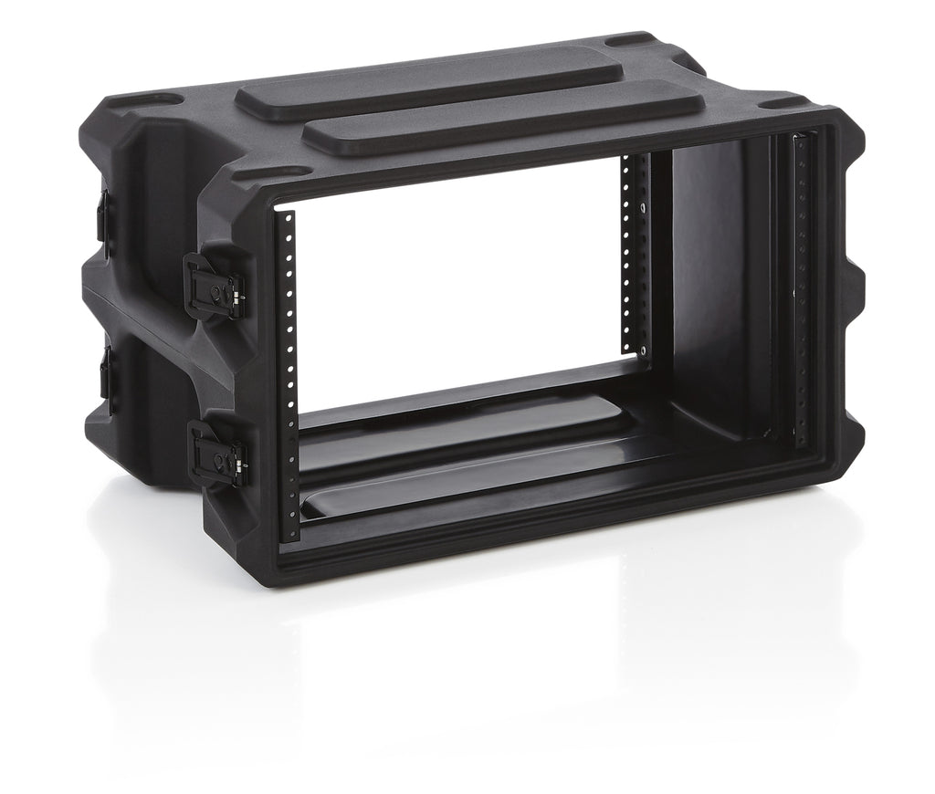 Gator 6U, 13" Deep Molded Audio Rack Case