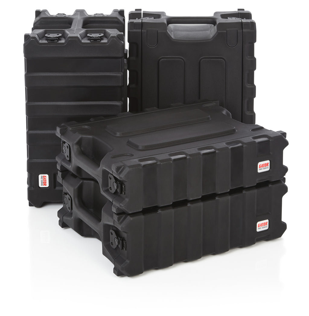 Gator 6U, 13" Deep Molded Audio Rack Case