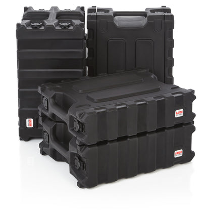 Gator 6U, 13" Deep Molded Audio Rack Case