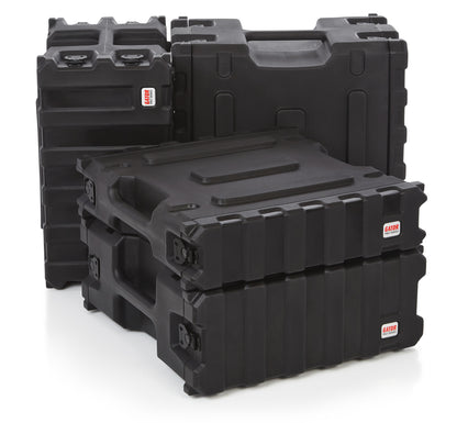 Gator 6U, 19" Deep Molded Audio Rack Case