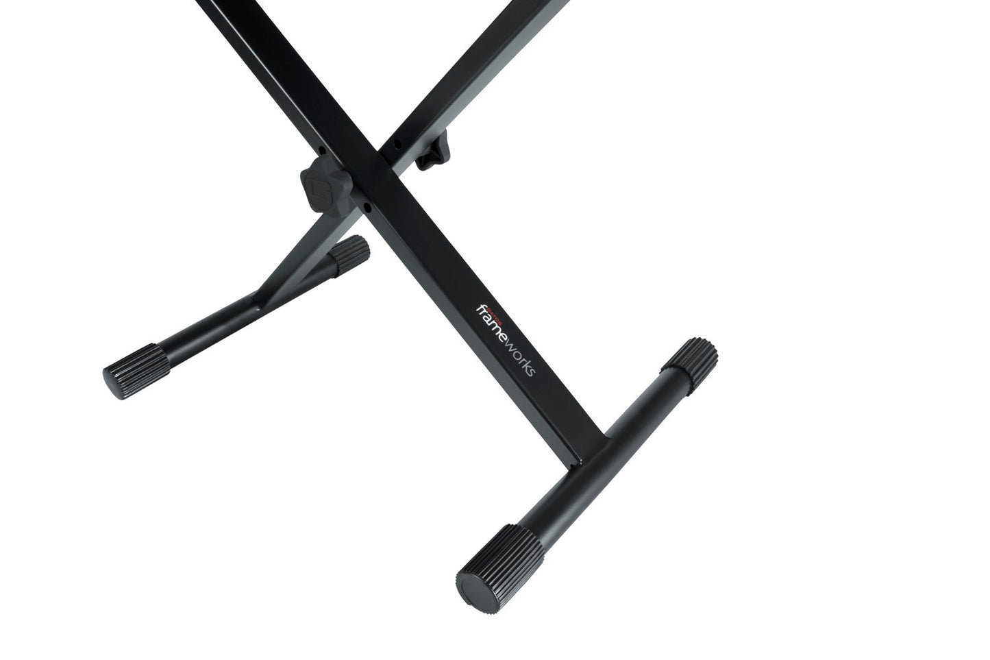 Gator Standard Keyboard Bench with Adjustable Deluxe Seat, Black