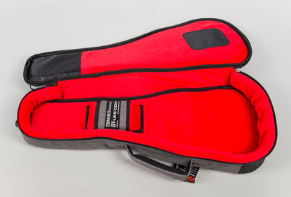 Gator Transit Gig Bag for Concert Ukulele in Gray