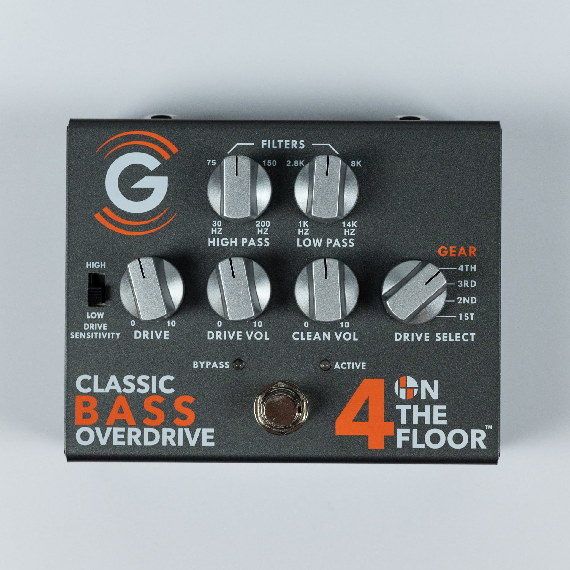 ベース GENZLER CLASSIC BASS OVERDRIVE PEDAL Genzler Amplification 4 On the Floor Classic Bass Overdrive
