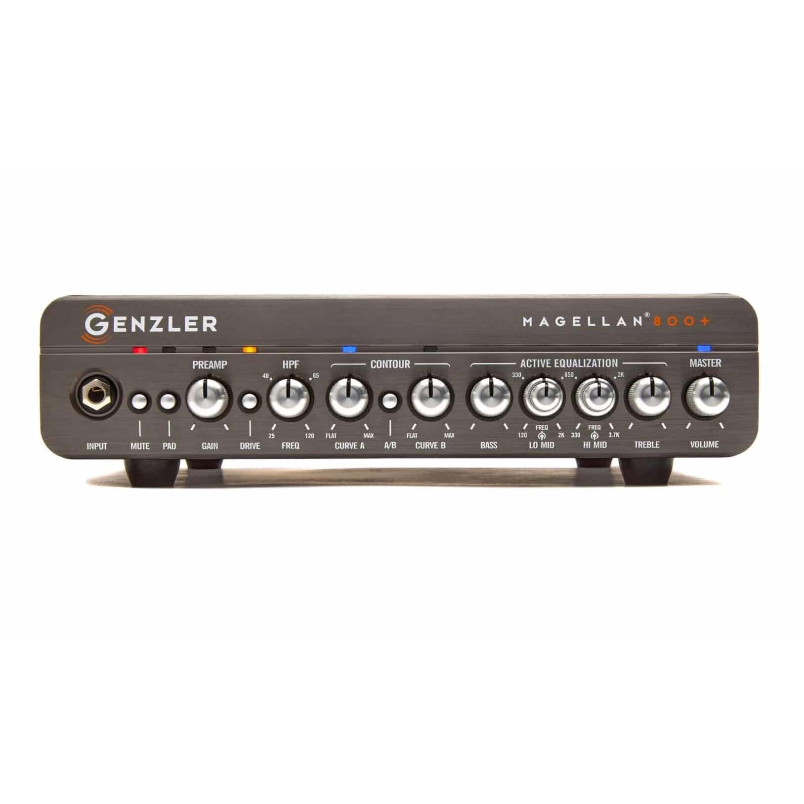 Genzler Amplification MG-800+ Magellan 800 Plus Compact 800-Watt Bass Amp Head