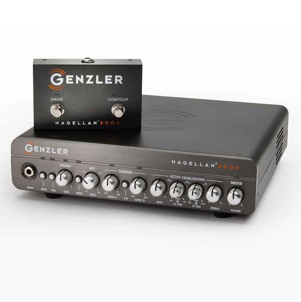Genzler Amplification MG-800+ Magellan 800 Plus Compact 800-Watt Bass Amp Head