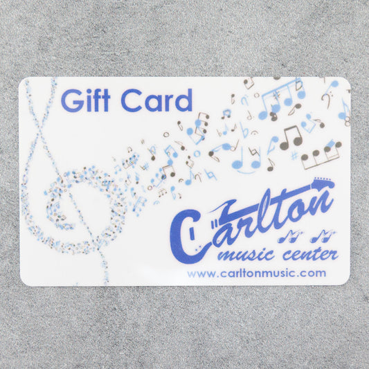 Carlton Music Center $25 Gift Card (In-Store Use Only)