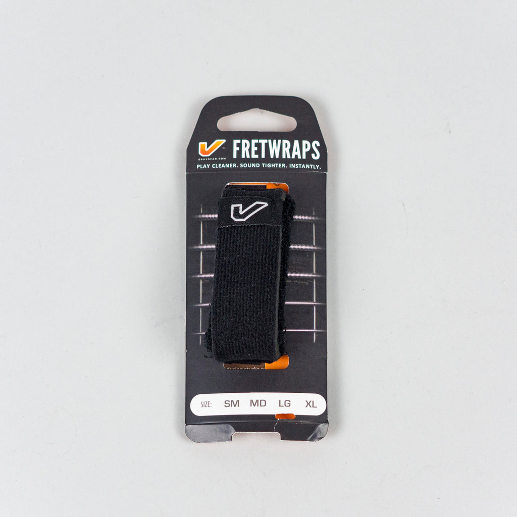 Gruv Gear FretWrap String Muter 1-Pack in Black, Size Large