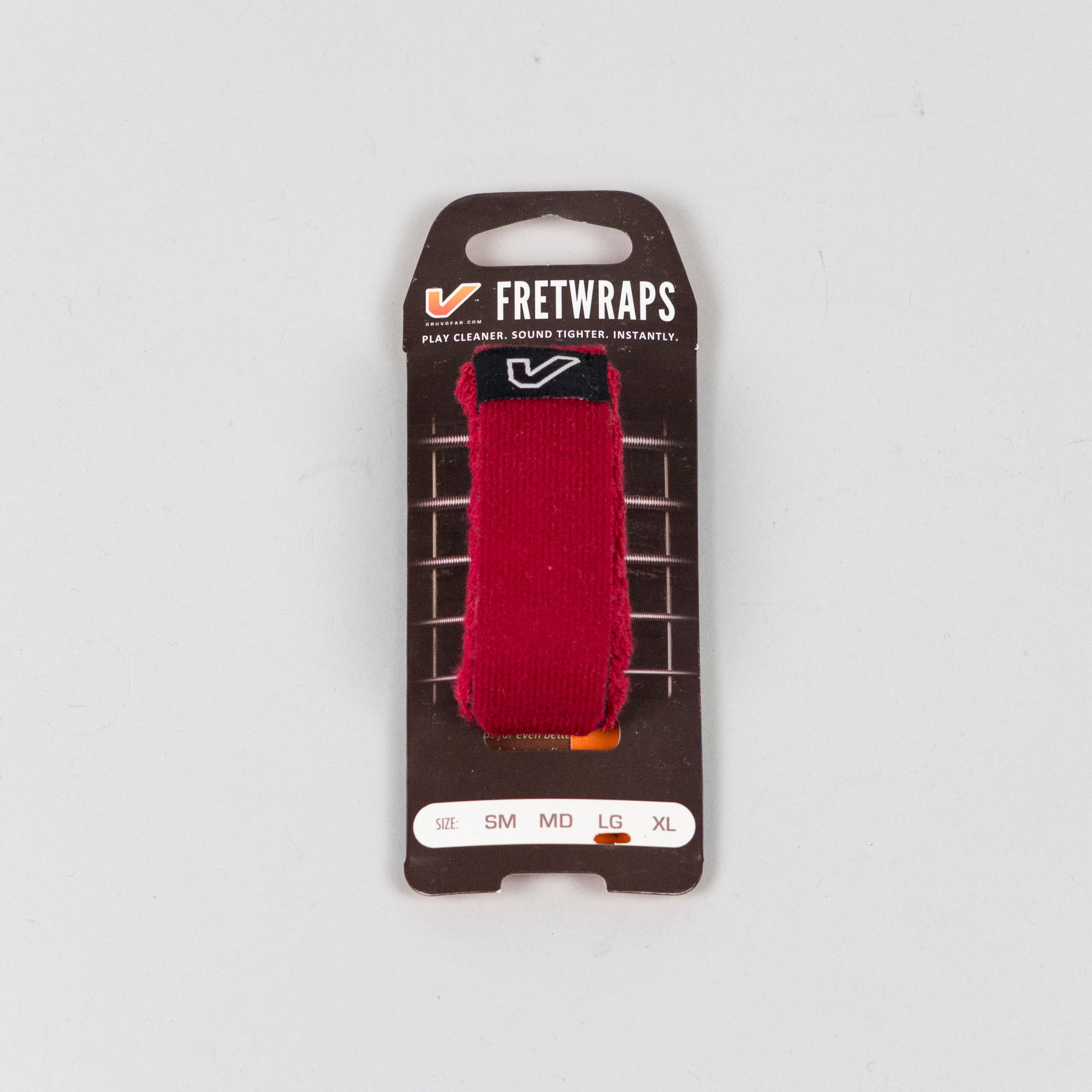 Gruv Gear FretWrap String Muter 1-Pack in Red, Size Large