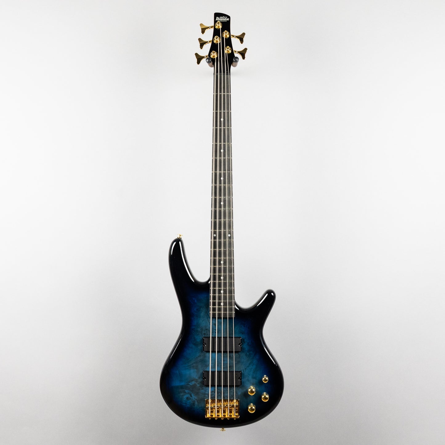 Ibanez GSR205PC-TMU 5-String Bass, Transparent Marine Burst