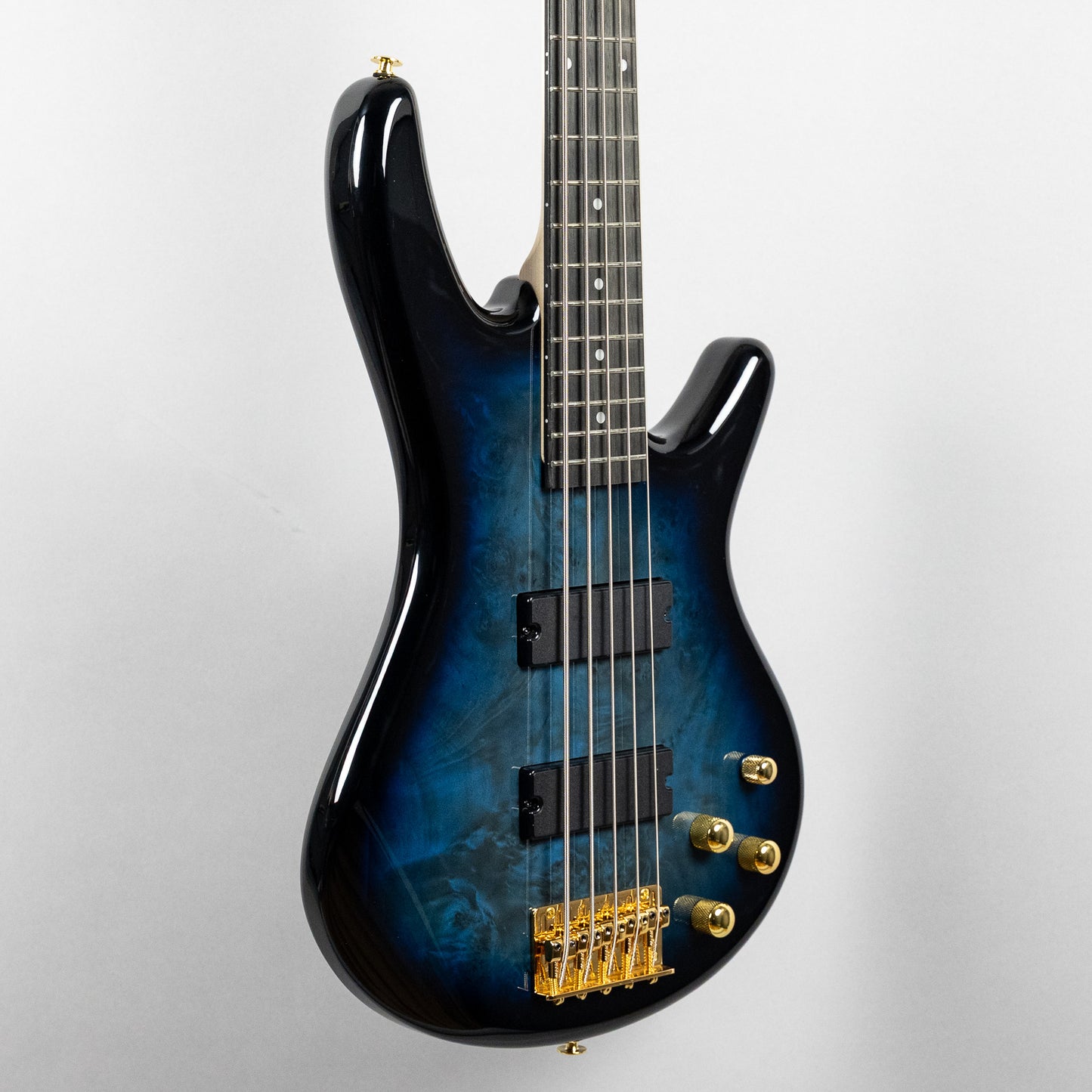 Ibanez GSR205PC-TMU 5-String Bass, Transparent Marine Burst