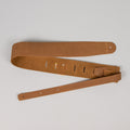 Henry Heller 2.5" Premium Leather Guitar Strap, Brown