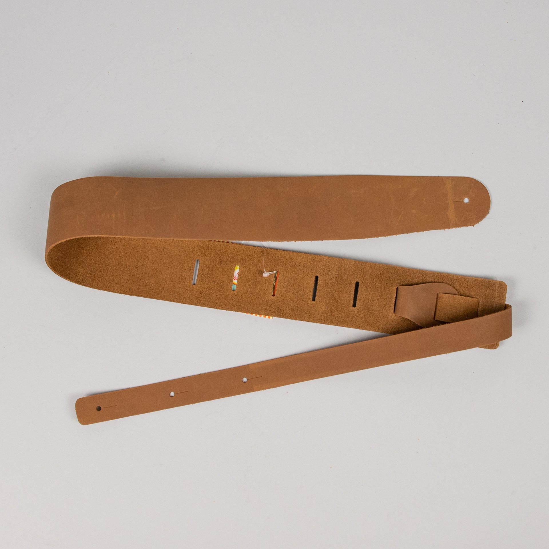 Henry Heller 2.5" Premium Leather Guitar Strap, Brown