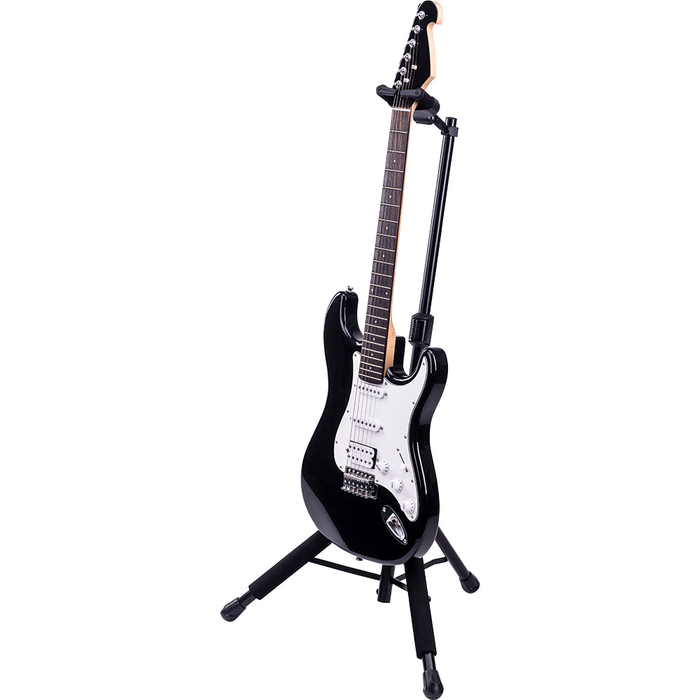 Hercules Auto Grip System (AGS) Single Guitar Stand w/ Foldable Yoke