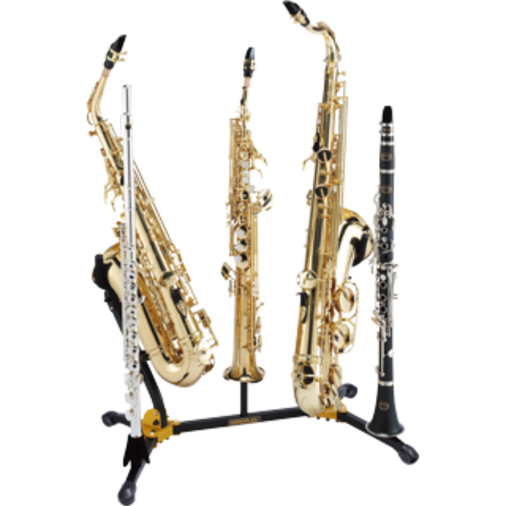 Hercules Multi-Instrument Combo Stand for Alto / Tenor / Soprano Saxophone , Flute, and Clarinet