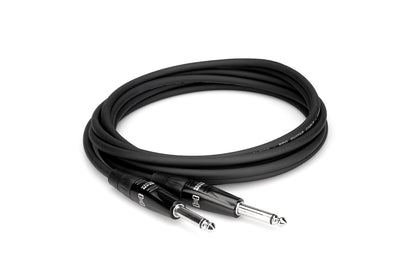 Hosa 10' Pro Guitar Cable REAN Straight to Same