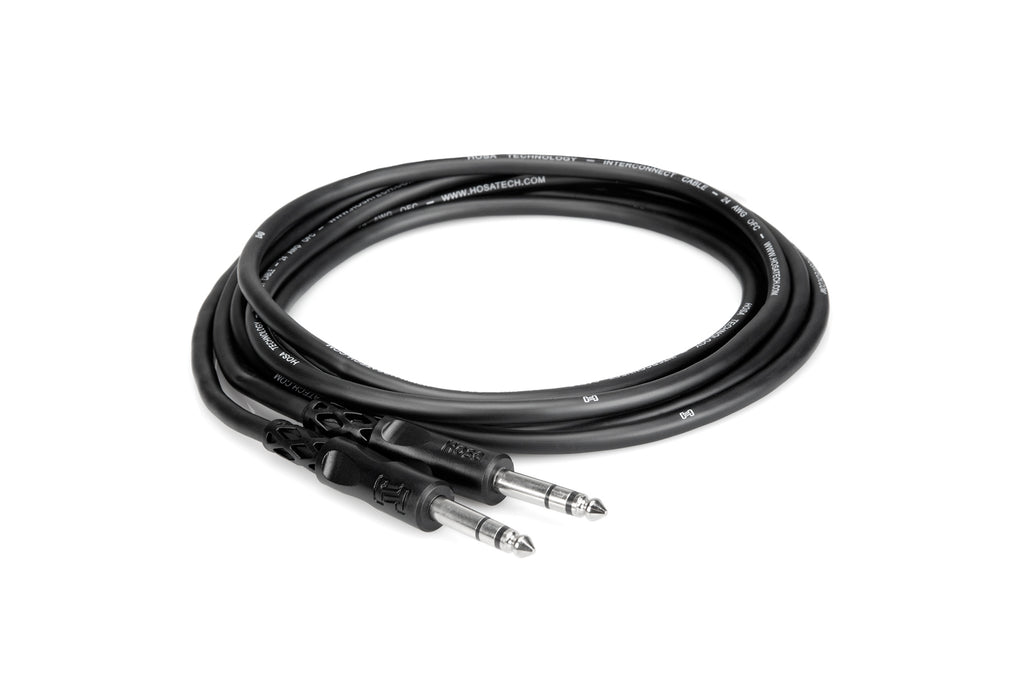 Hosa 3' Balanced Interconnect 1/4" TRS to Same