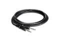 Hosa 3' Balanced Interconnect 1/4" TRS to Same