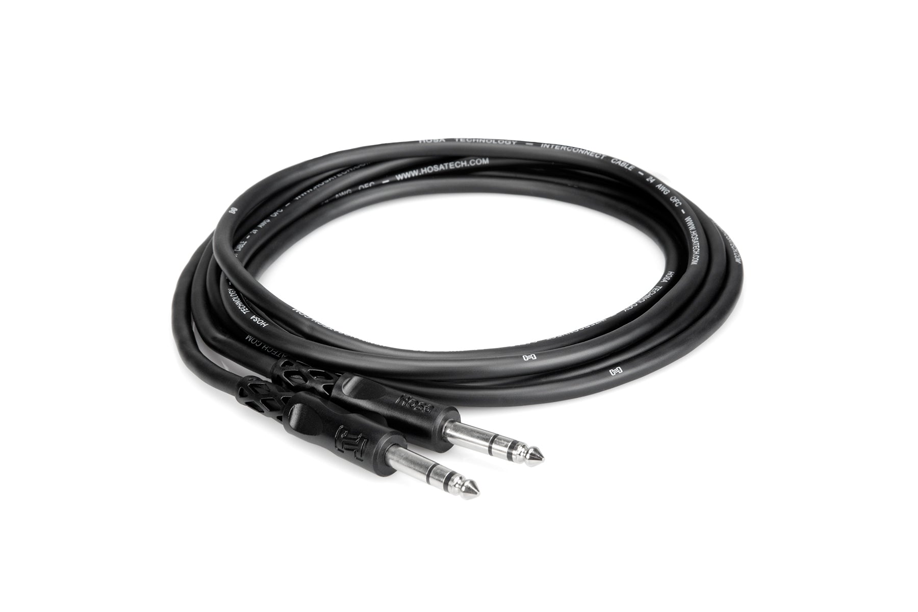 Hosa 3' Balanced Interconnect 1/4" TRS to Same