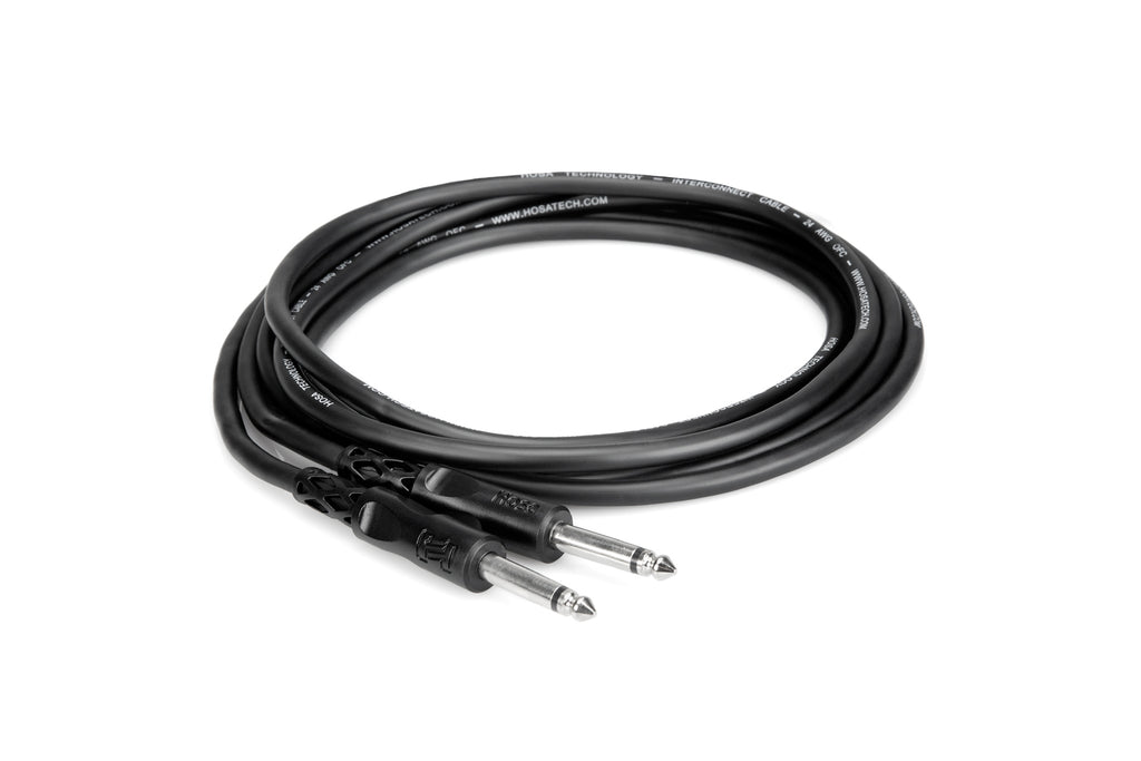 Hosa 3ft Unbalanced Interconnect 1/4 in TS to Same