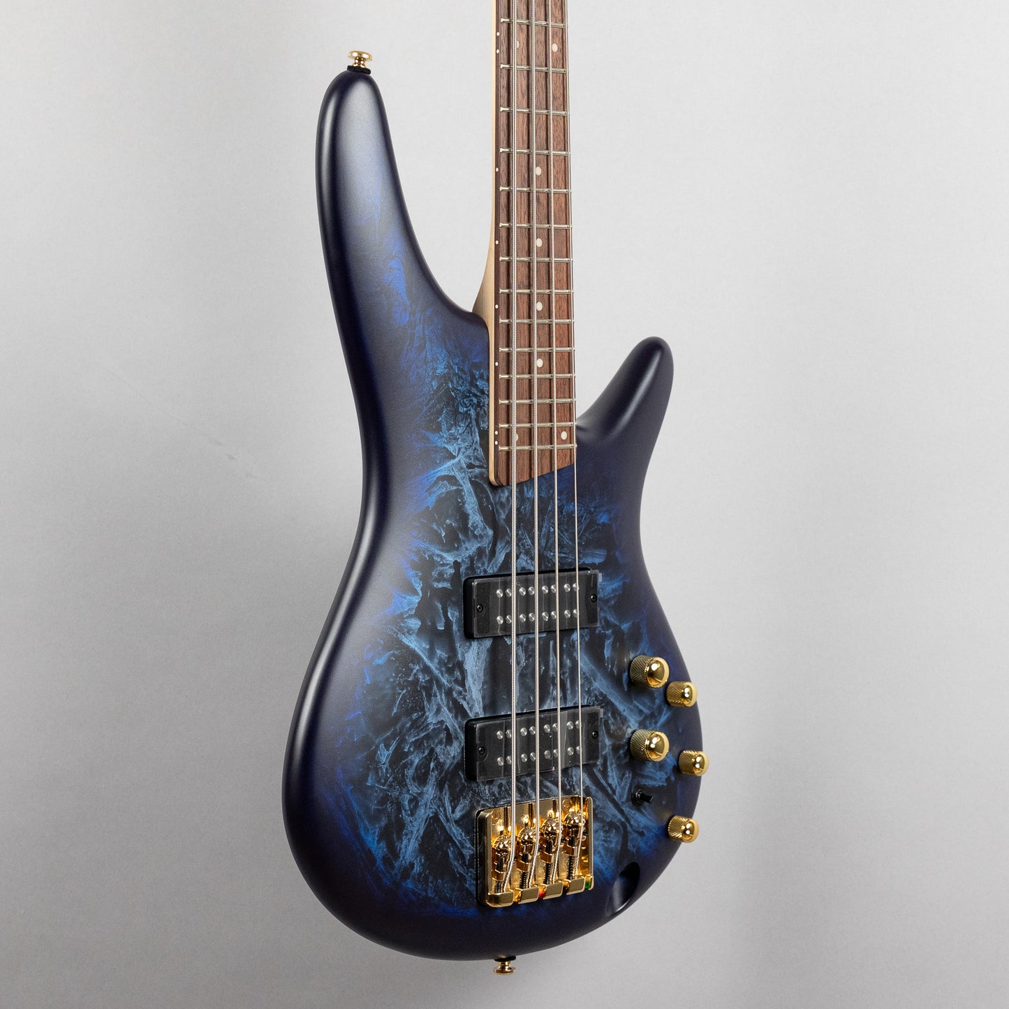 Ibanez SR300EDX 4-String Bass Guitar, Cosmic Blue Frozen Matte