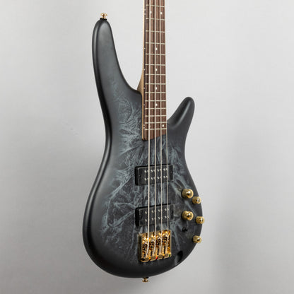 Ibanez SR300EDX 4-String Bass Guitar, Black Ice Frozen Matte