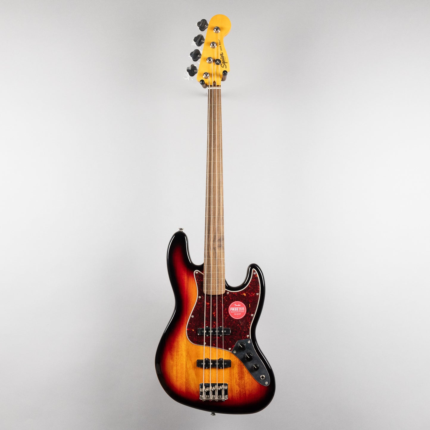 Squier Classic Vibe '60s Jazz Bass Fretless, 3-Color Sunburst