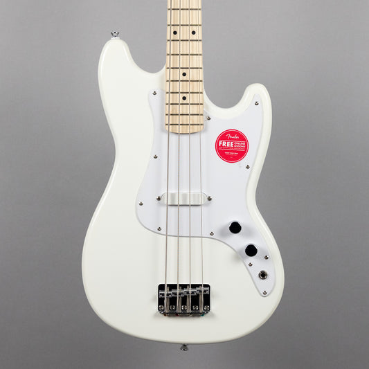 Squier Sonic Bronco Bass, Arctic White