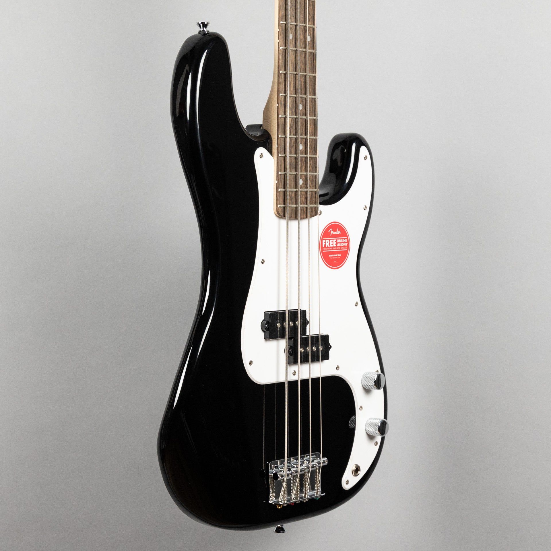 Squier Sonic Precision Bass in Black – Carlton Music Center