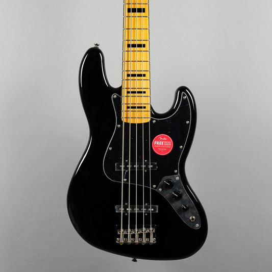 Squier Classic Vibe '70s Jazz Bass V in Black