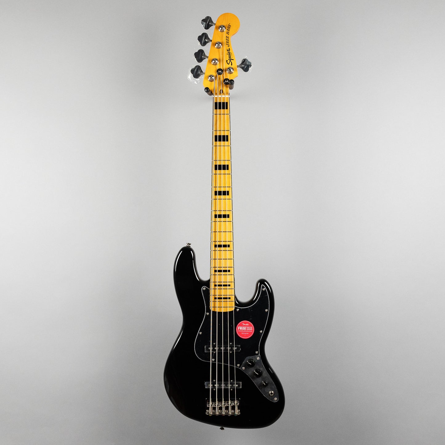 Squier Classic Vibe '70s Jazz Bass V in Black