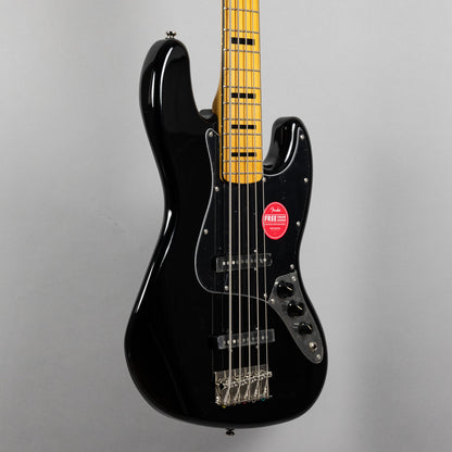 Squier Classic Vibe '70s Jazz Bass V in Black