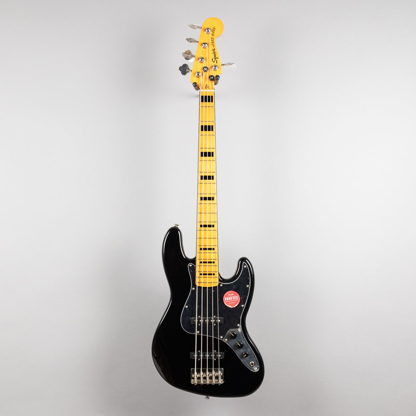 Squier Classic Vibe '70s Jazz Bass V in Black