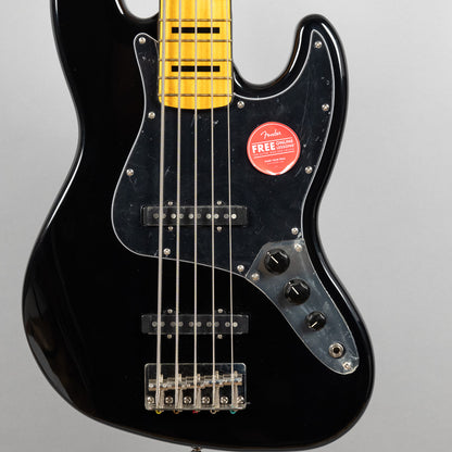 Squier Classic Vibe '70s Jazz Bass V in Black