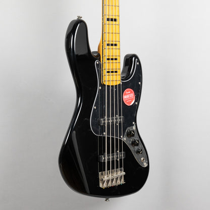 Squier Classic Vibe '70s Jazz Bass V in Black