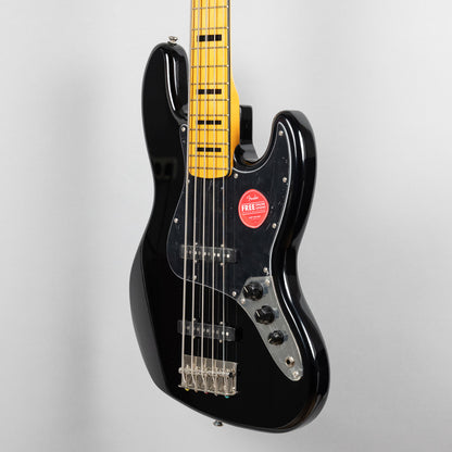 Squier Classic Vibe '70s Jazz Bass V in Black