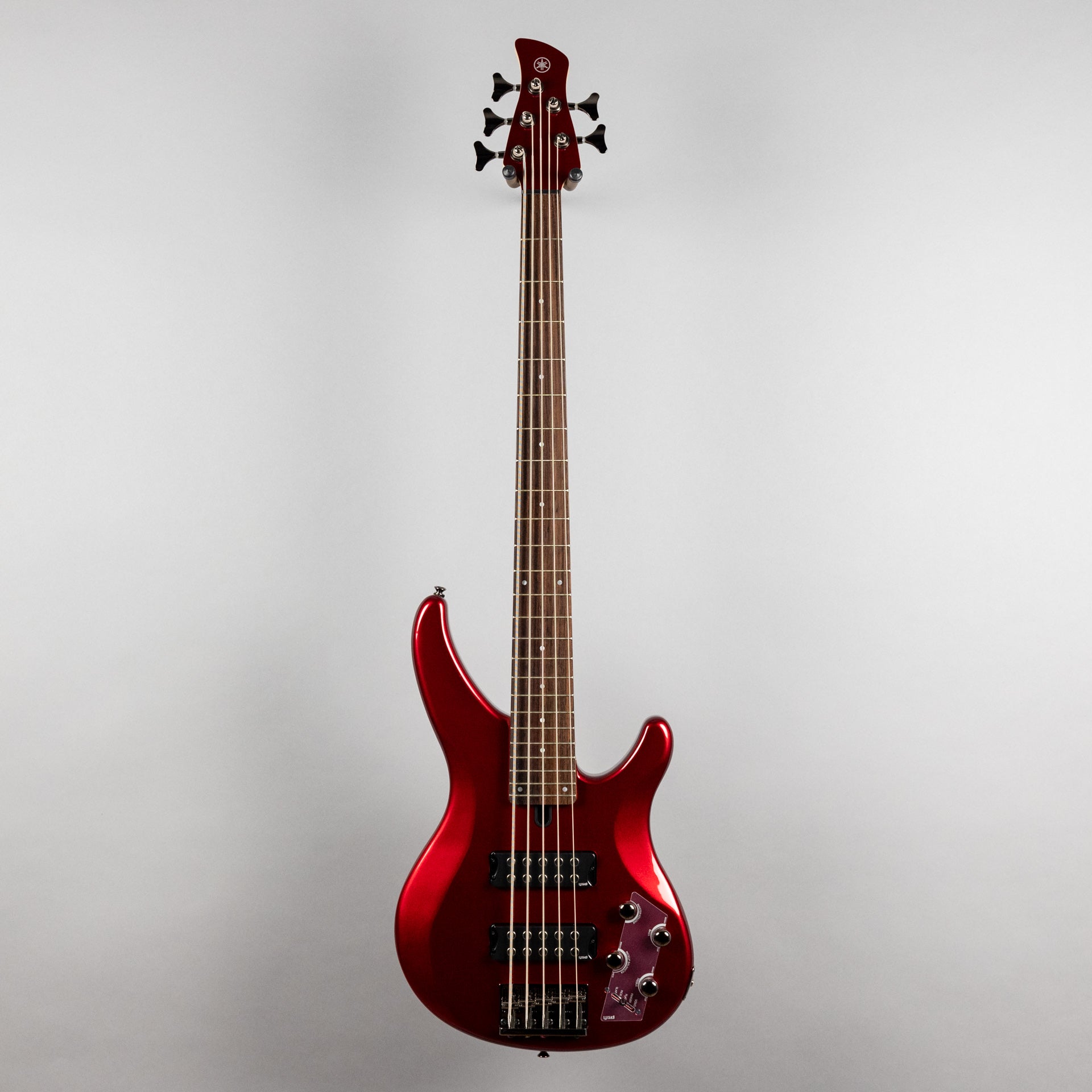 Yamaha TRBX305 5-String Bass in Candy Apple Red – Carlton Music Center