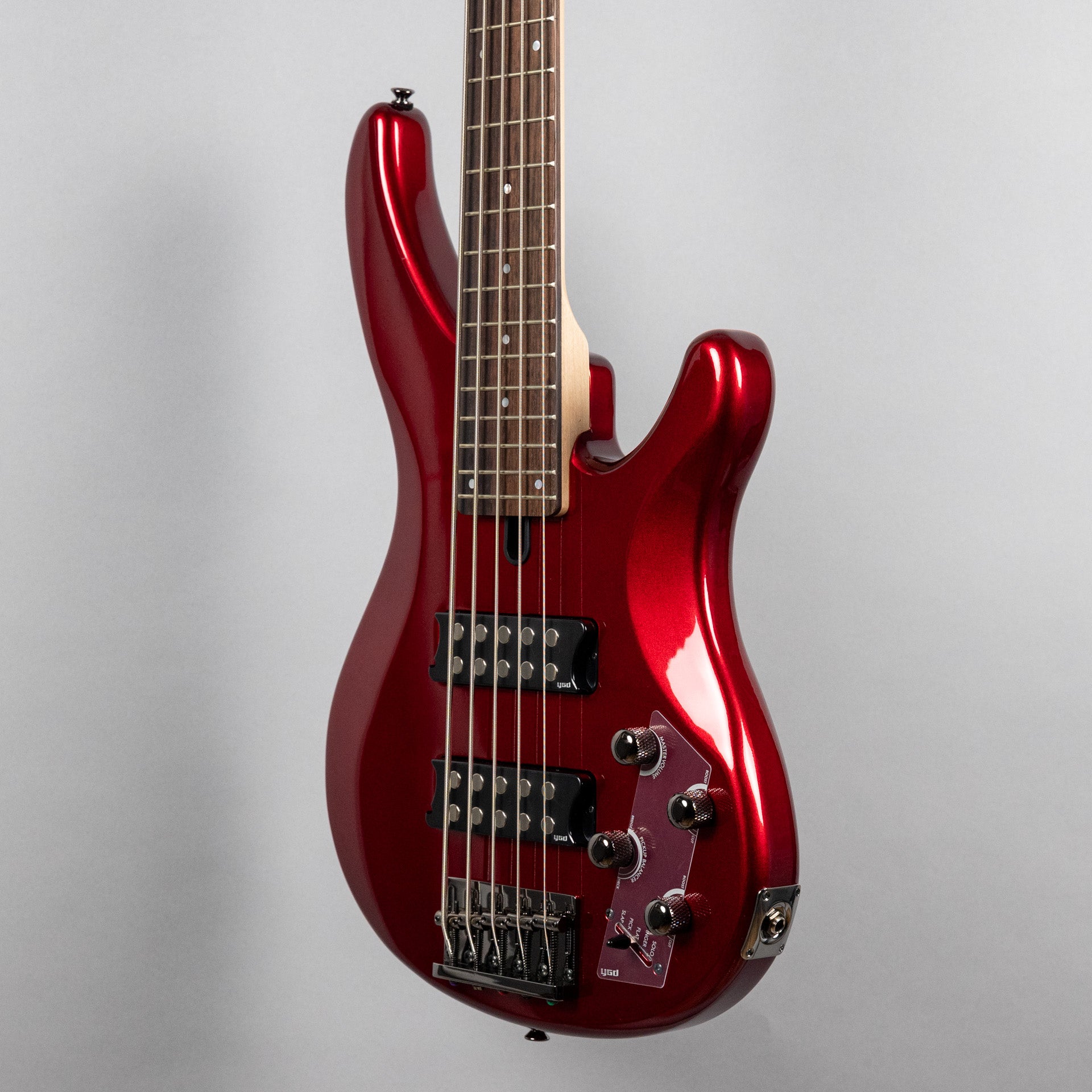 Yamaha TRBX305 5-String Bass in Candy Apple Red – Carlton Music Center