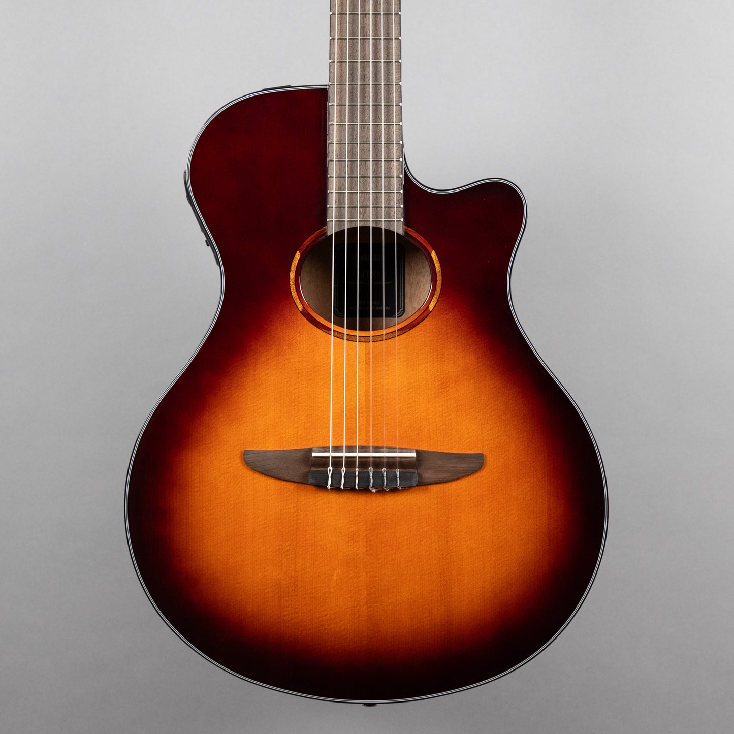 Yamaha NTX1-BS Acoustic/Electric Nylon-String Guitar in Brown Sunburst