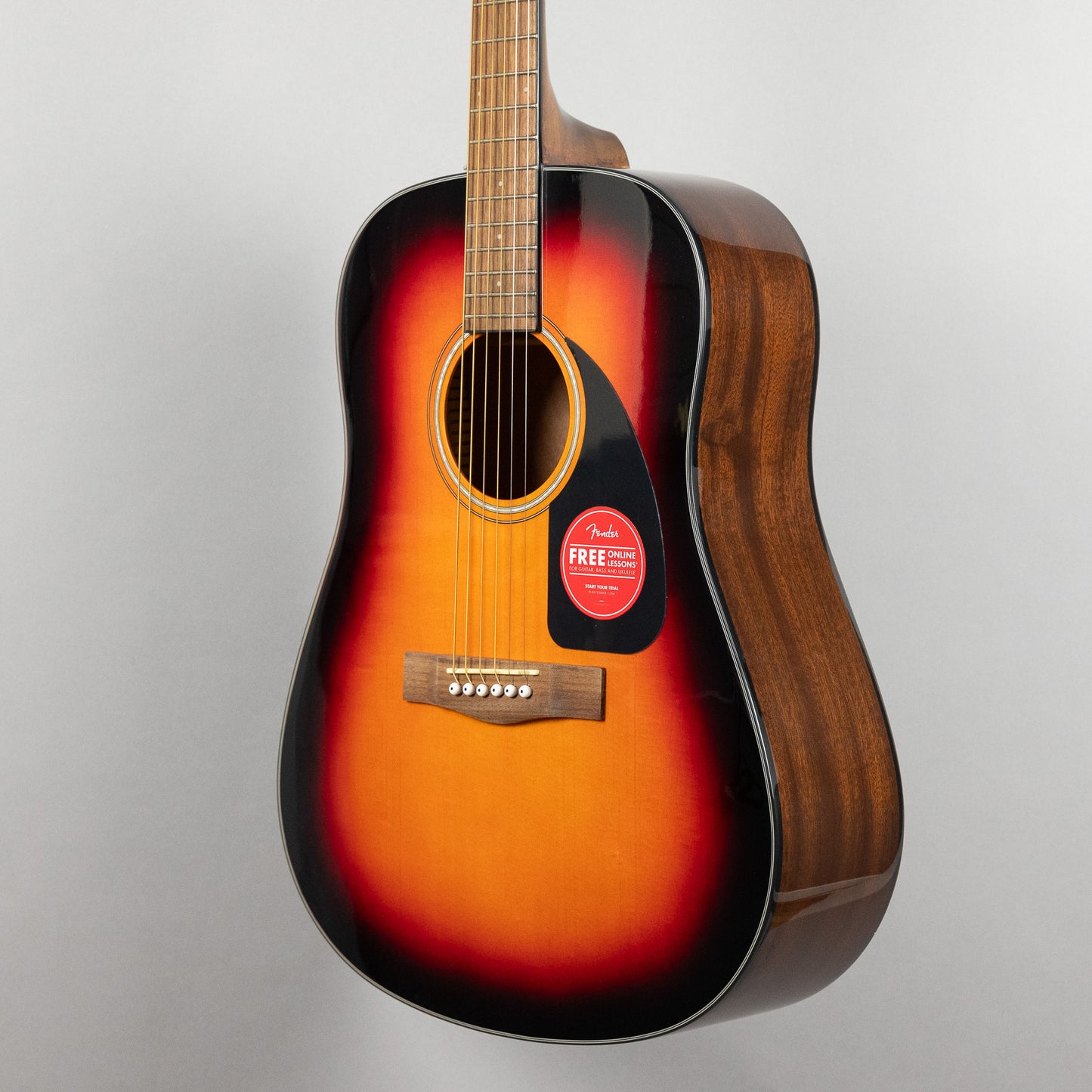 Fender CD-60 Dreadnaught Acoustic Guitar in Sunburst