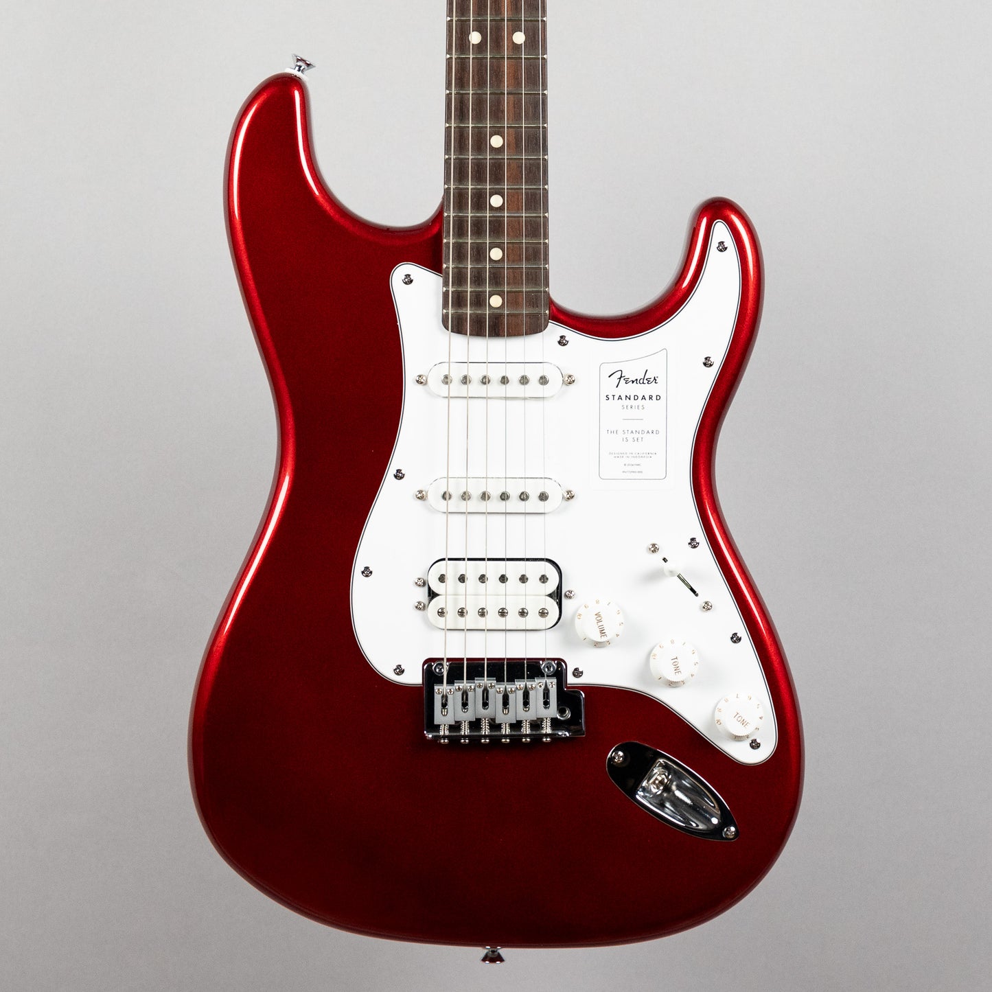 Fender Standard Stratocaster HSS, Candy Cola (#1511)