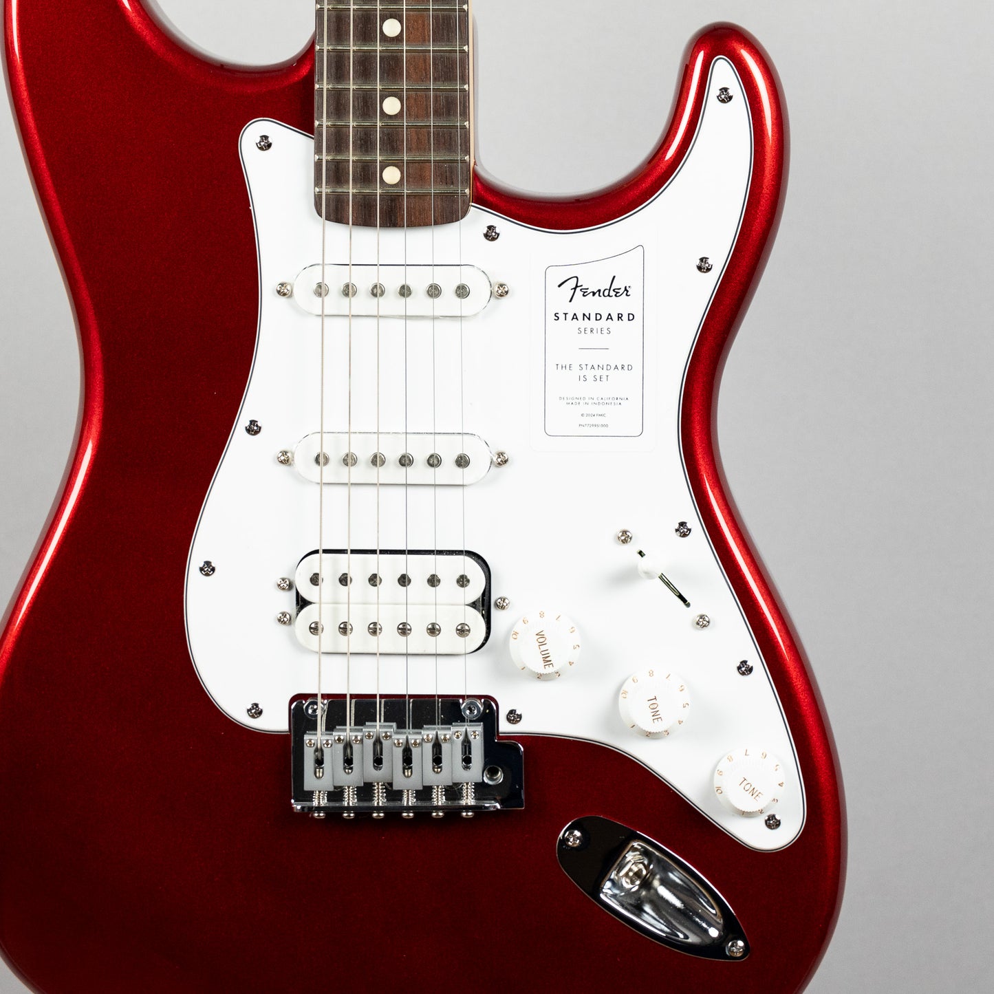 Fender Standard Stratocaster HSS, Candy Cola (#1511)