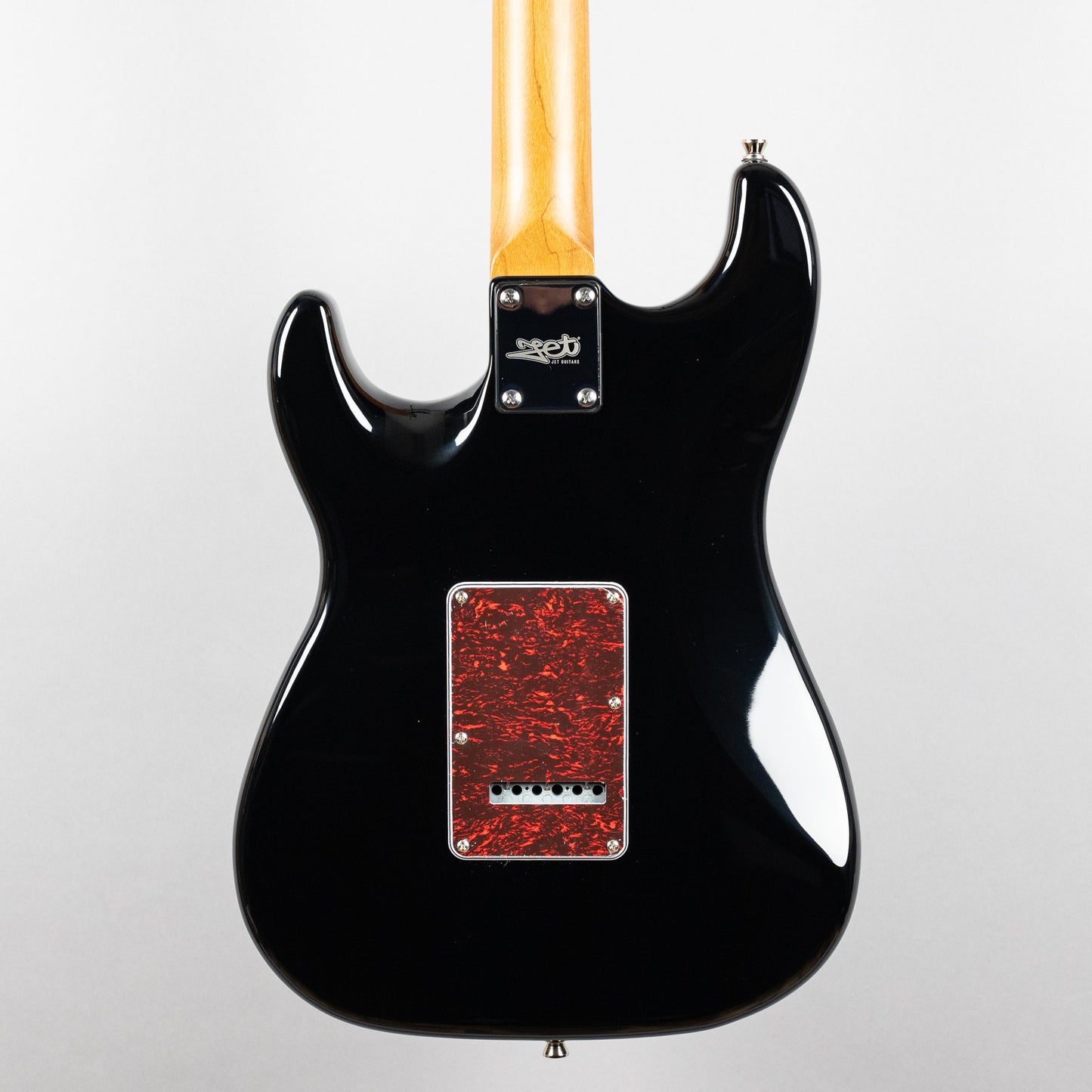 JET JS-300 SSS Electric Guitar, Black