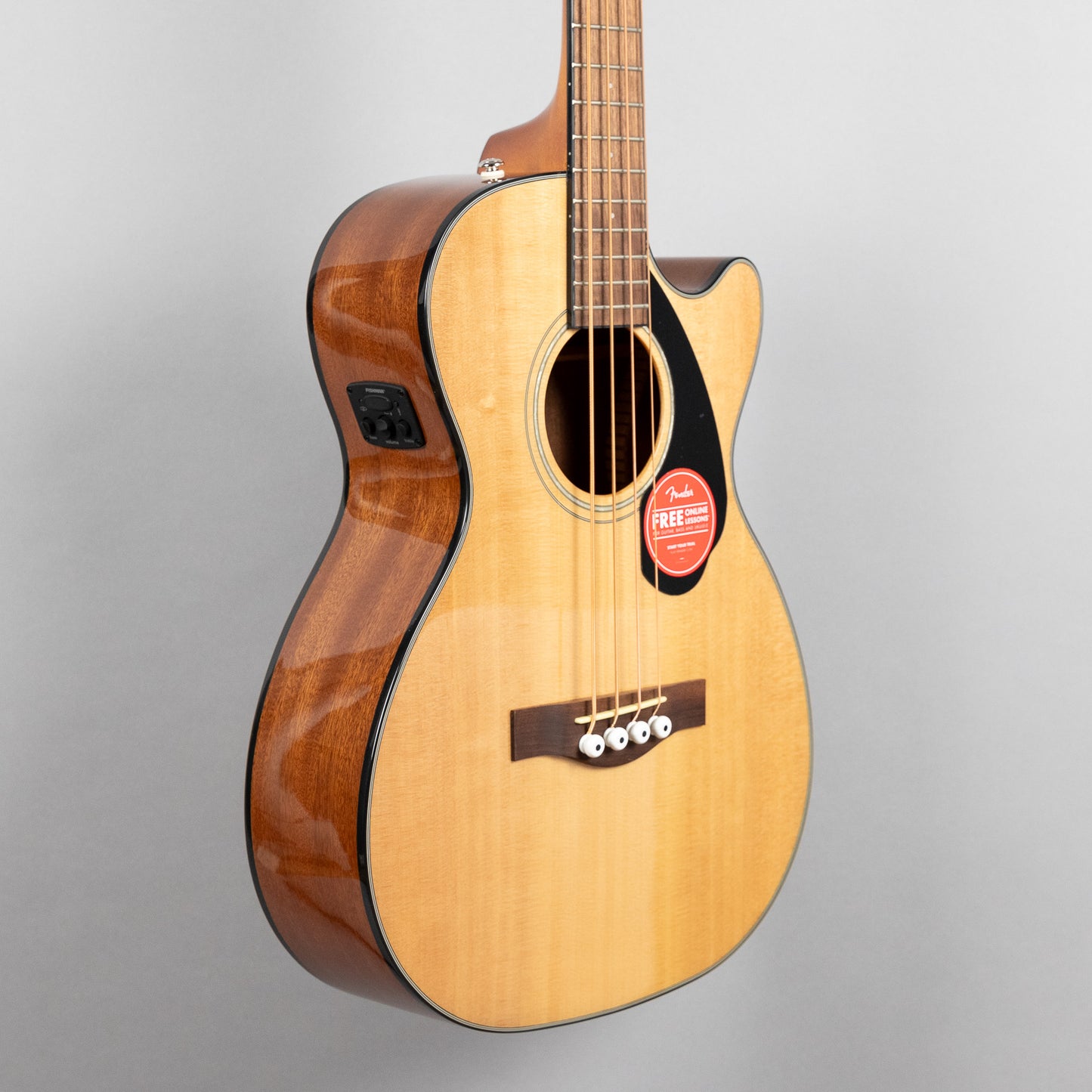 Fender CB-60SCE Acoustic Bass, Natural