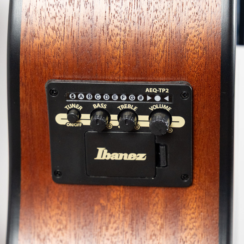Ibanez AAM50CE Advanced Acoustic, Sapphire Blue Burst Top