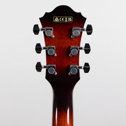 Ibanez AE160-VMS Acoustic Guitar, Vintage Mahogany Sunburst High Gloss