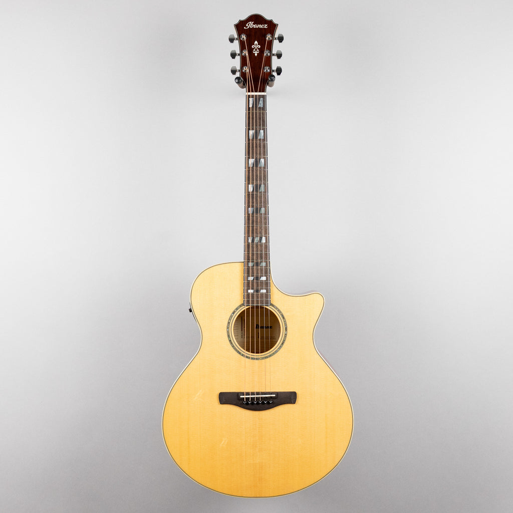 Ibanez AE170-NTR Acoustic Guitar, Natural Top, Transparent Red Back & Sides