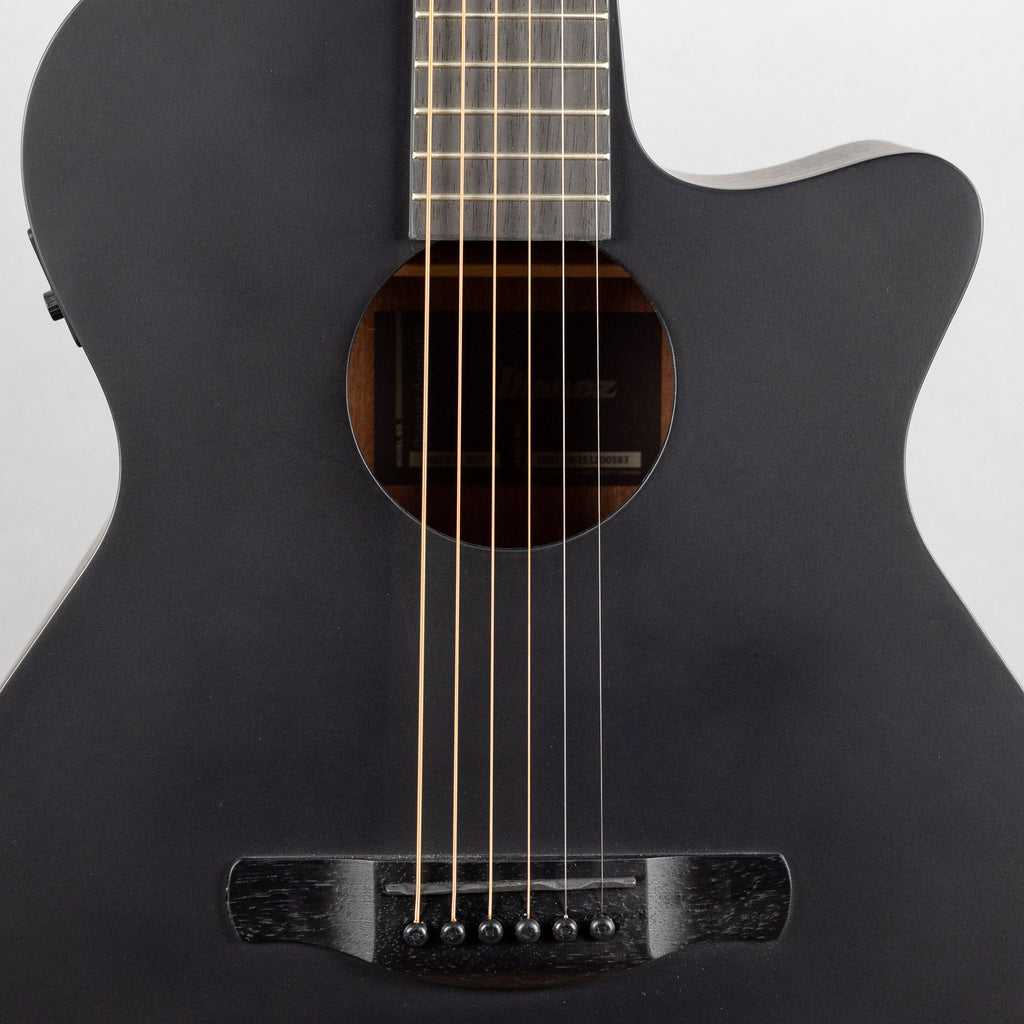Ibanez AEG621 Acoustic Guitar, Black Out Finish